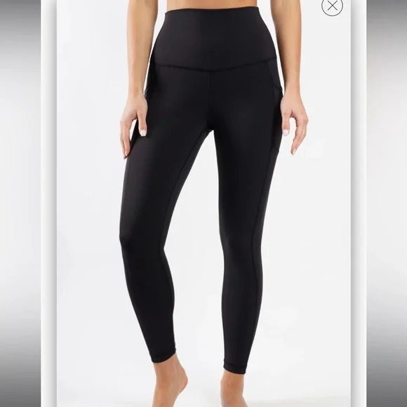 90 Degree By Reflex Super High Waist Elastic Free Ankle Legging